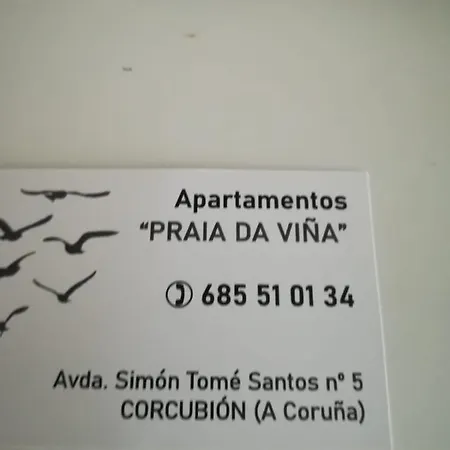 Apartamentos Varadero En Praia Da Vina En Corcubion Corcubión